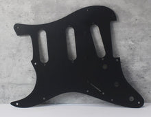 Load image into Gallery viewer, 64 to Modern Standard Pickguard For Fender Strat USA Mex - Black 3 Ply
