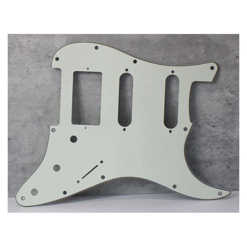 64 to Modern Standard Pickguard For Fender Strat USA Mex Humbucker Cover Version - Parchment