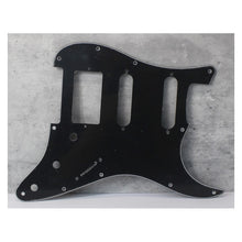Load image into Gallery viewer, 64 to Modern Standard Pickguard For Fender Strat USA Mex Humbucker Cover Version - Black
