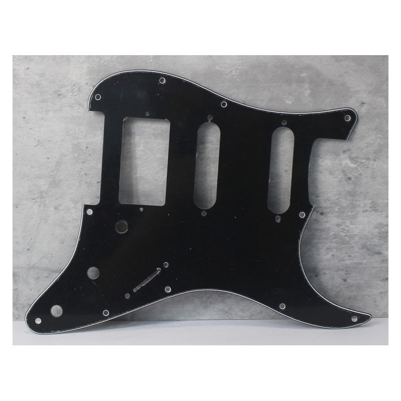 64 to Modern Standard Pickguard For Fender Strat USA Mex Humbucker Cover Version - Black
