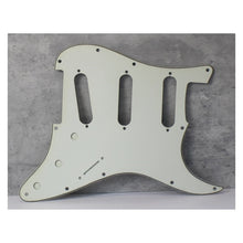 Load image into Gallery viewer, Voodoo Pickguard Reverse Bridge Pickup Fits Jimi Hendrix Strat - Parchment
