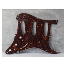 Load image into Gallery viewer, Voodoo Pickguard Reverse Bridge Pickup Fits Jimi Hendrix Strat - Brown Tortoise
