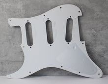 Load image into Gallery viewer, Voodoo Pickguard Reverse Bridge Pickup Fits Jimi Hendrix Strat - White 3 Ply
