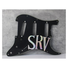 Load image into Gallery viewer, SRV Pickguard with Holographic Sticker + Custom Sticker 1 Ply
