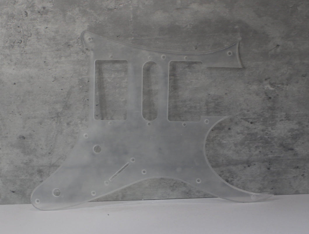 Pickguard for Ibanez Japan RG550 Jem RG HSH - Transparent Clear Acrylic
