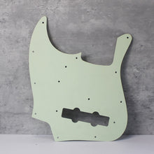 Load image into Gallery viewer, Vintage Jazz Bass Pickguard For USA Fender - Light Mint Green Wide Bevel 3 Ply
