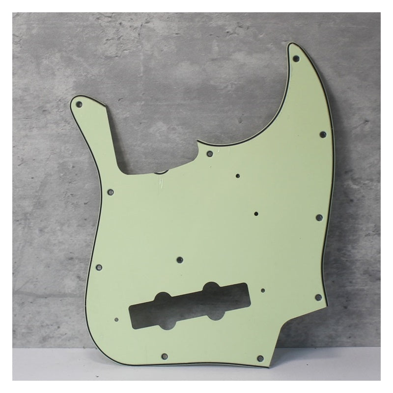 Vintage Jazz Bass Pickguard For USA Fender - Mint Green Wide Bevel 3 Ply