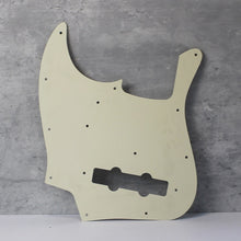Load image into Gallery viewer, Vintage Jazz Bass Pickguard For USA Fender - Vintage Cream Wide Bevel 3 Ply
