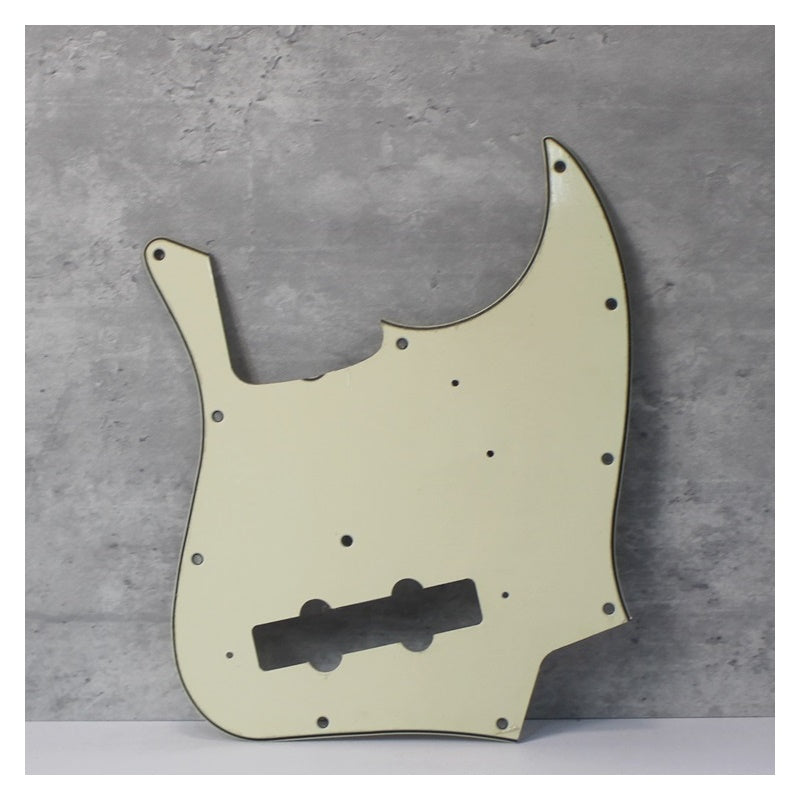 Vintage Replacement 68, 69 Jazz Bass Pickguard For USA Fender - Vintage Cream