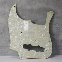 Load image into Gallery viewer, Vintage Replacement 68, 69 Jazz Bass Pickguard For USA Fender - Vintage Cream
