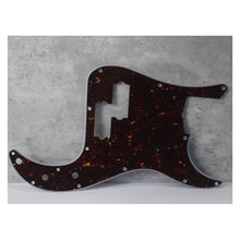 Load image into Gallery viewer, Precision P Bass Pickguard For USA Fender - Dark Tortoise 4 Ply Celluloid Top
