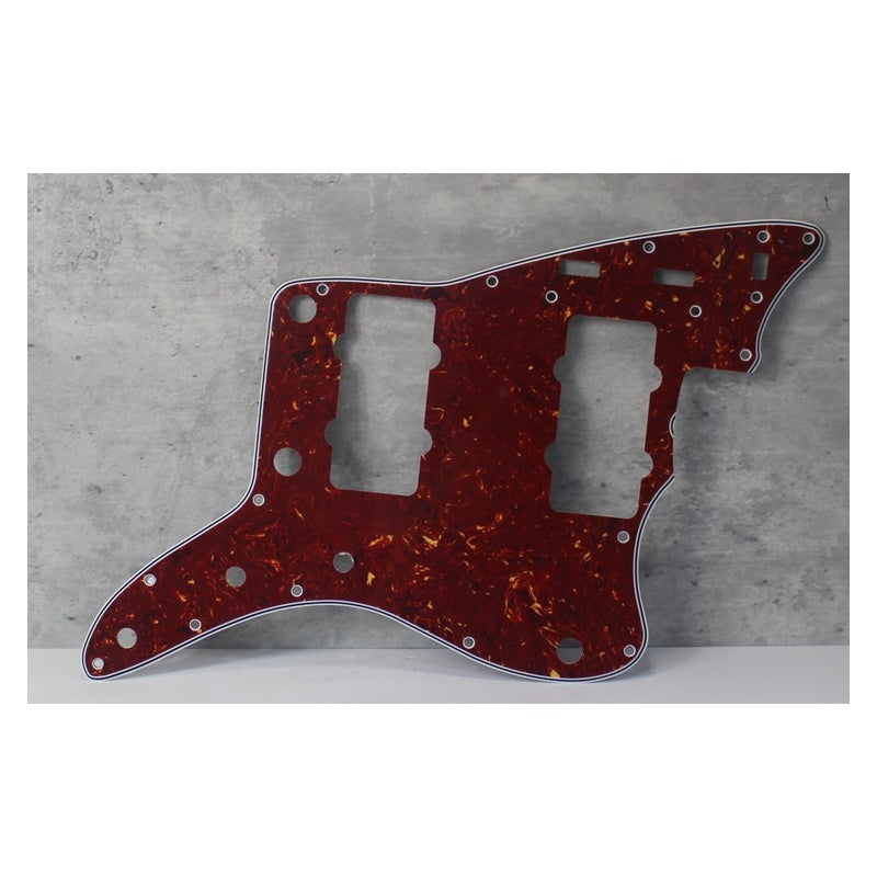 Jazzmaster Pickguard For USA Fender Reissue - Vintage Tortoise Celluloid Top