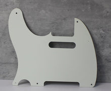 Load image into Gallery viewer, 1 Ply Pickguard For 50s Telecaster - 5 Hole 1.6mm Parchment White
