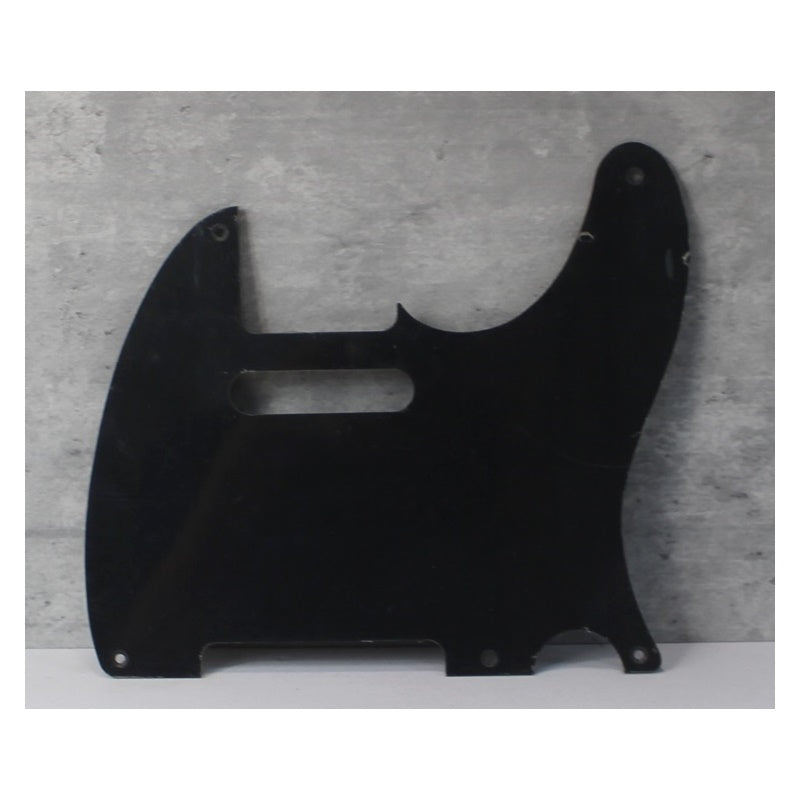1 Ply Pickguard For 50s Telecaster - 5 Hole 1.6 mm Black