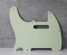 Load image into Gallery viewer, 3 Ply Pickguard For 60s Telecaster Wide Bevel  - Light Mint Green
