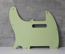 Load image into Gallery viewer, 3 Ply Pickguard For 60s Telecaster Wide Bevel  - Mint Green

