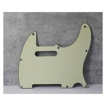 Load image into Gallery viewer, 3 Ply Pickguard For 60s Telecaster Wide Bevel  - Vintage Cream
