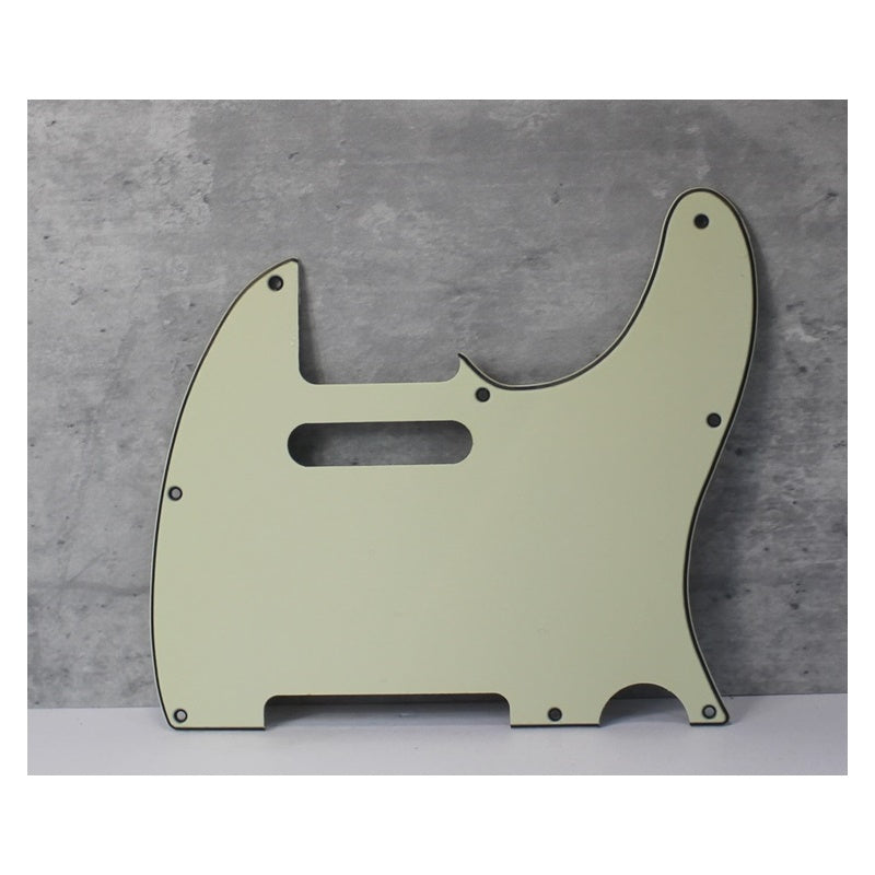 3 Ply Pickguard For 60s Telecaster Wide Bevel  - Vintage Cream