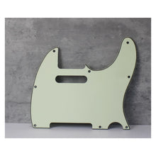 Load image into Gallery viewer, 3 Ply Pickguard For 60s Telecaster Wide Bevel  - Mint Ivory
