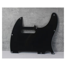 Load image into Gallery viewer, 3 Ply Pickguard For Standard Telecaster  - Black 3 Ply
