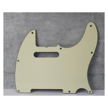 Load image into Gallery viewer, 3 Ply Pickguard For Standard Telecaster  - Vintage Cream
