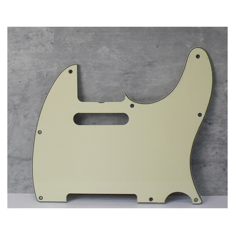 3 Ply Pickguard For Standard Telecaster  - Vintage Cream