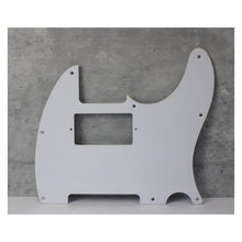 Load image into Gallery viewer, Pickguard For Standard Telecaster w Humbucker Cavity - White 1 Ply
