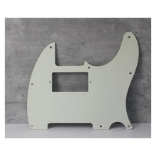 Load image into Gallery viewer, Pickguard For Standard Telecaster w Humbucker Cavity - Parchment White 1 Ply
