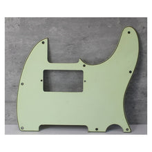 Load image into Gallery viewer, Pickguard For Standard Telecaster w Humbucker Cavity - Mint Green 3 Ply
