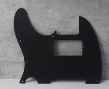 Load image into Gallery viewer, Pickguard For Standard Telecaster w Humbucker Cavity - Black 3 Ply
