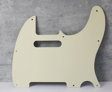 Load image into Gallery viewer, 3 Ply Pickguard For Left Handed 60s Telecaster Wide Bevel - Vintage Cream
