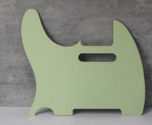 Load image into Gallery viewer, 3 Ply Pickguard For 60s Telecaster Wide Bevel w No Screw Holes - Mint Green
