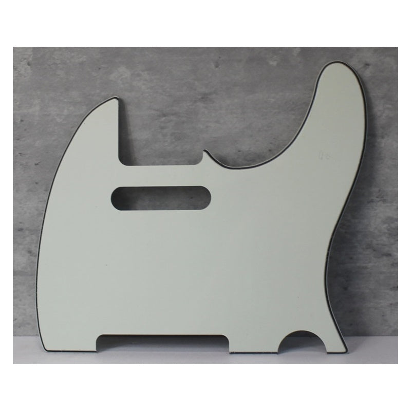 3 Ply Pickguard For 60s Telecaster Wide Bevel w No Screw Holes - Parchment White