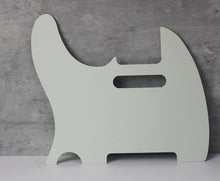 Load image into Gallery viewer, 3 Ply Pickguard For 60s Telecaster Wide Bevel w No Screw Holes - Parchment White
