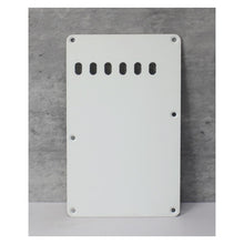 Load image into Gallery viewer, Tremolo Cover Back Plate For Fender Stratocaster - White 1 Ply 1.4mm
