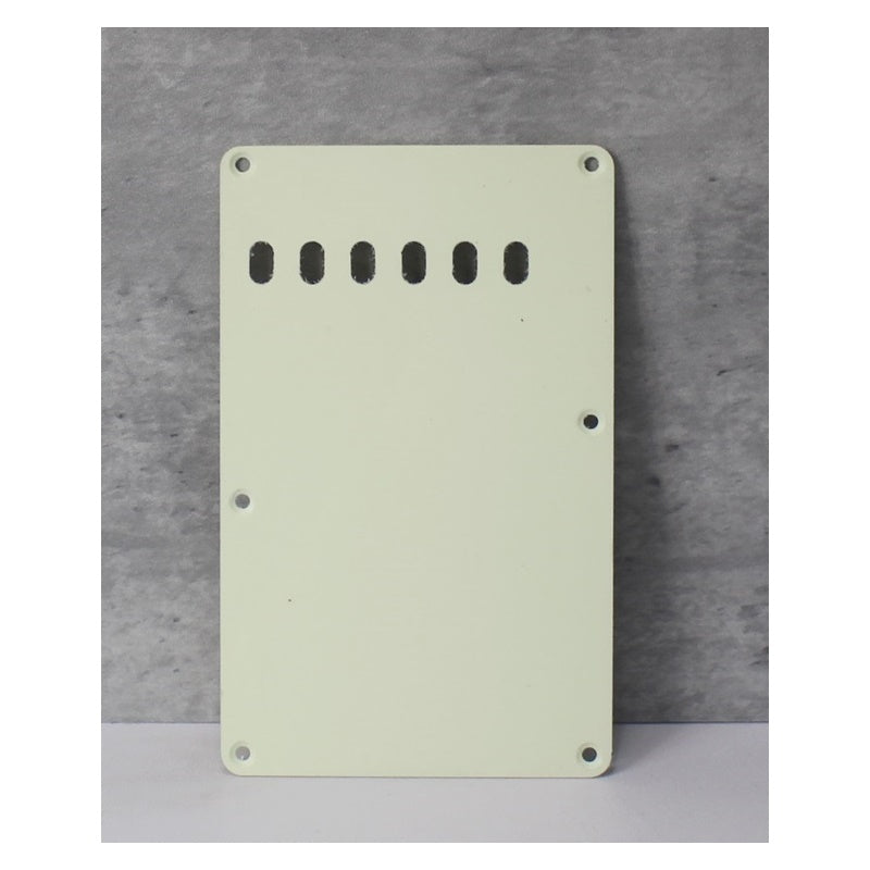 Tremolo Cover Back Plate For Fender Stratocaster - Mint Ivory 1 Ply 1.4mm