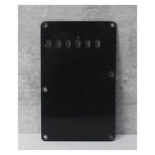 Load image into Gallery viewer, Tremolo Cover Back Plate For Fender Stratocaster - Black 1 Ply 1.4mm
