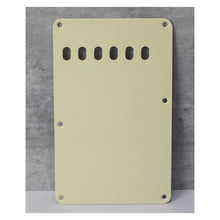 Load image into Gallery viewer, Tremolo Cover Back Plate For Fender Stratocaster - Cream 1 Ply 2mm

