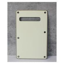 Load image into Gallery viewer, Montreux Tremolo Cover Back Plate For Fender Stratocaster - Parchment 3 Ply
