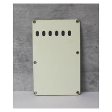 Load image into Gallery viewer, Montreux Tremolo Cover Back Plate For Fender Stratocaster - Parchment 3 Ply (6 Holes)
