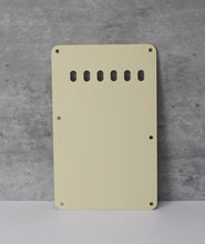 Load image into Gallery viewer, Tremolo Cover Back Plate For Fender Stratocaster V1 - Cream 1 Ply
