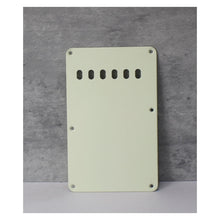 Load image into Gallery viewer, Tremolo Cover Back Plate For Fender Stratocaster V1 - Mint Ivory 1 Ply
