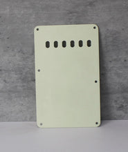 Load image into Gallery viewer, Tremolo Cover Back Plate For Fender Stratocaster V1 - Mint Ivory 1 Ply
