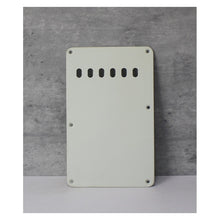 Load image into Gallery viewer, Tremolo Cover Back Plate For Fender Stratocaster V1 - Parchment 1 Ply
