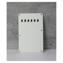Load image into Gallery viewer, Tremolo Cover Back Plate For Fender Stratocaster V1 - White 1 Ply
