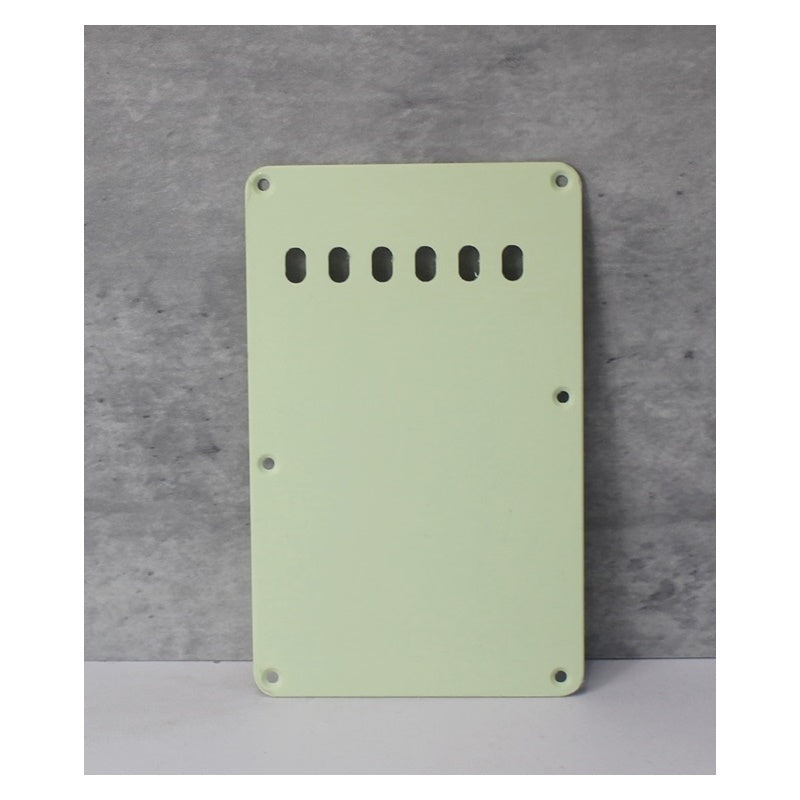 Tremolo Cover Back Plate For Fender Stratocaster V1 - Light Mint Green 1 Ply