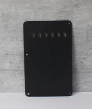 Load image into Gallery viewer, Tremolo Cover Back Plate For Fender Stratocaster V1 - Black 1 Ply
