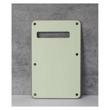 Load image into Gallery viewer, Tremolo Cover Back Plate For USA MIM Stratocaster Modern - Mint Ivory 3 Ply
