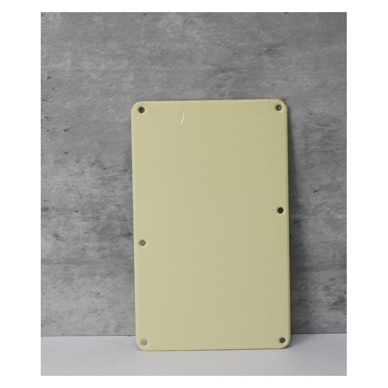 Tremolo Cover Back Plate For Ibanez Guitars  - Cream 1 Ply