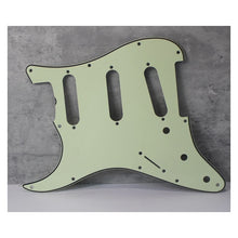 Load image into Gallery viewer, Celluloid Pickguard Real Nitrate 3 Ply For Lefty 62 Stratocaster
